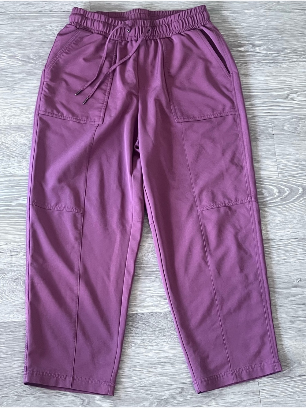 Mondetta Plum Drawstring Track Pants